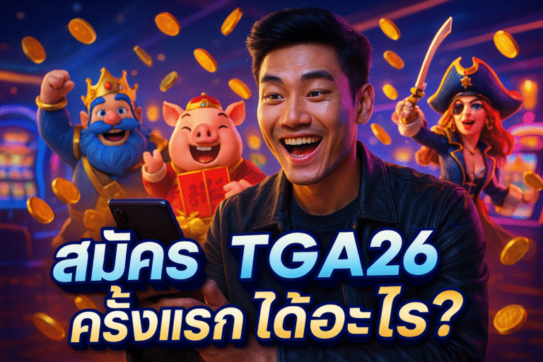 สมัคร TGA26 ครั้งแรก ได้อะไร?