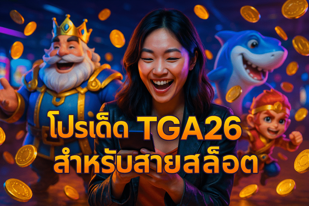 โปรเด็ด TGA26 สำหรับสายสล็อต