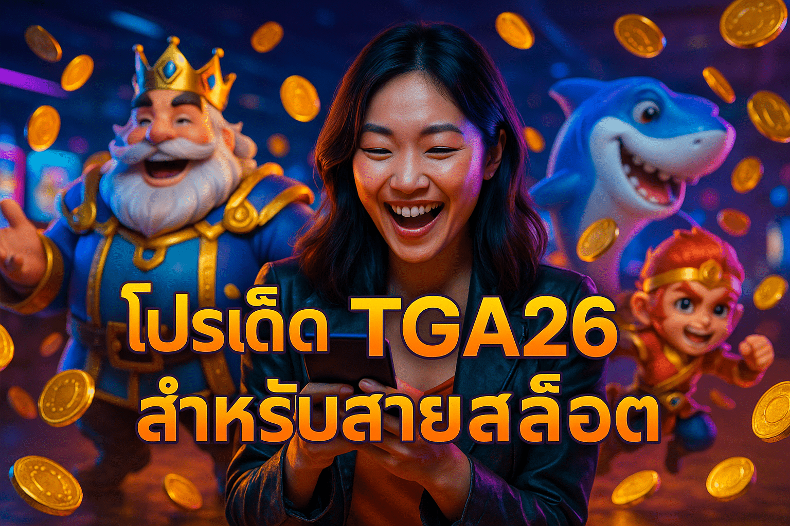 โปรเด็ด TGA26 สำหรับสายสล็อต