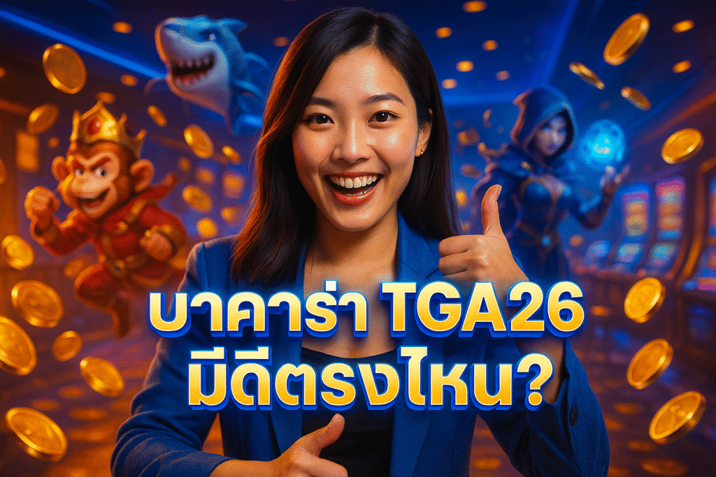 บาคาร่า TGA26 มีดีตรงไหน?