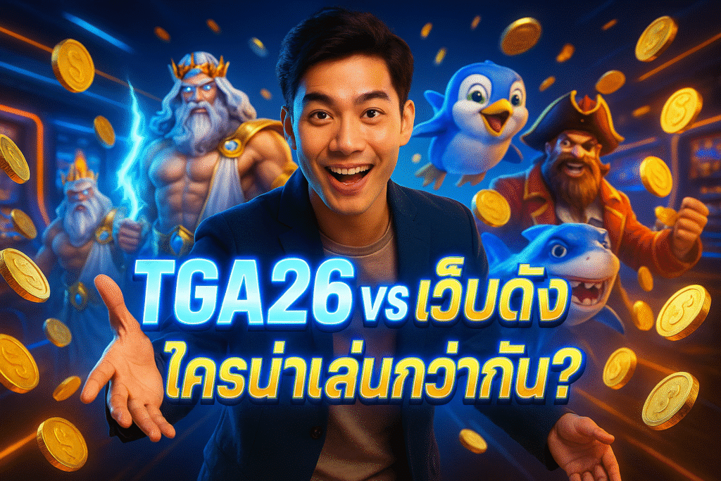 TGA26 vs เว็บดัง ใครน่าเล่นกว่ากัน?