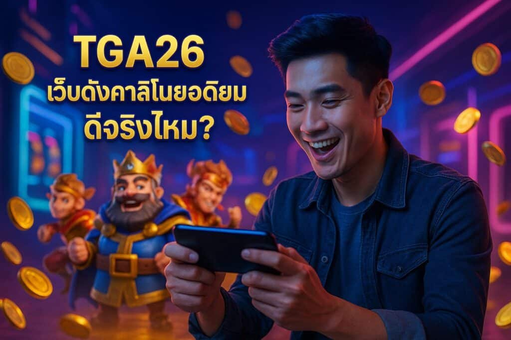 TGA26 เว็บดังคาสิโนยอดนิยม ดีจริงไหม?