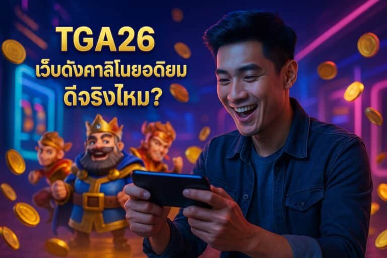 TGA26 เว็บดังคาสิโนยอดนิยม ดีจริงไหม?