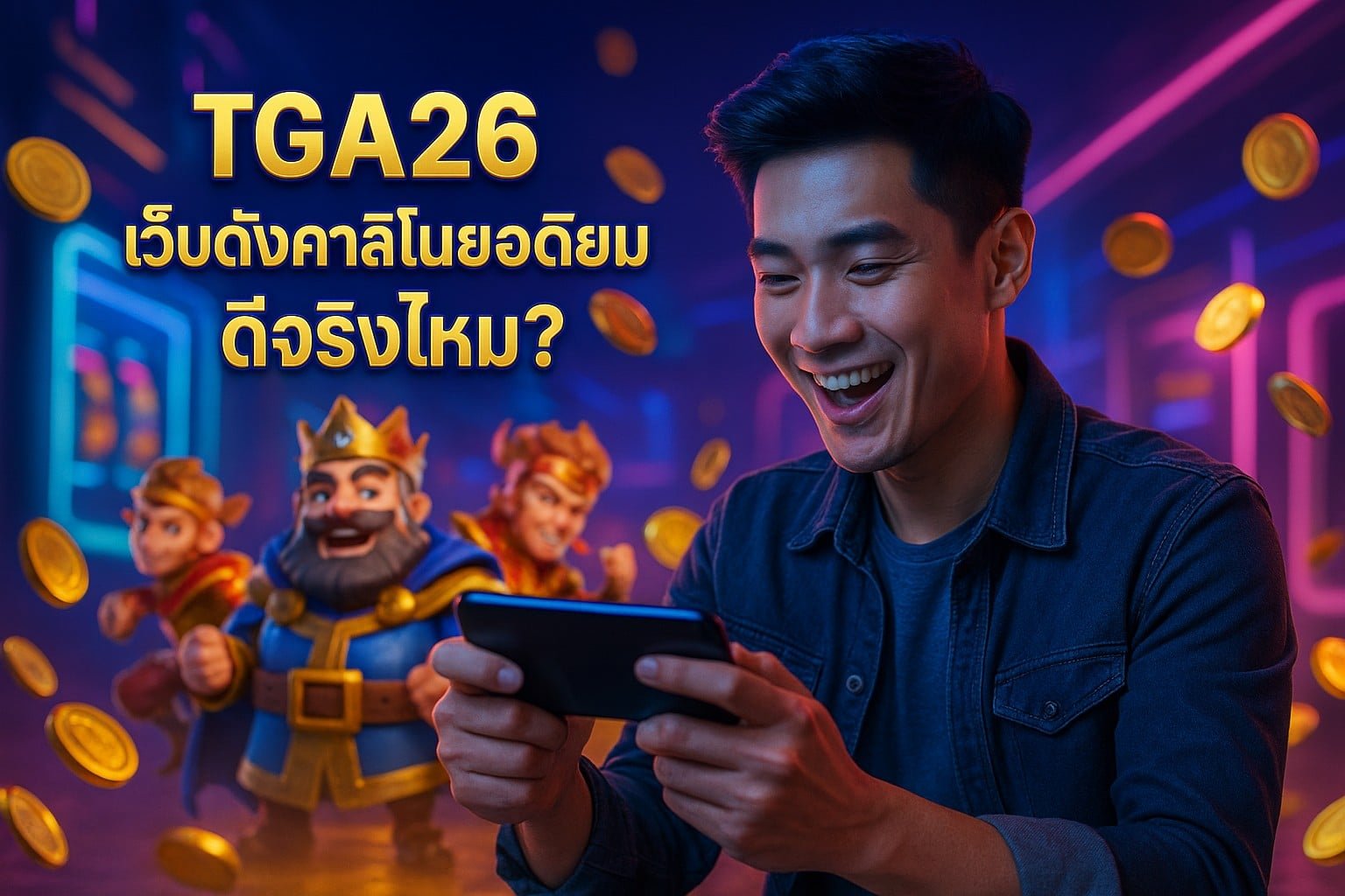 TGA26 เว็บดังคาสิโนยอดนิยม ดีจริงไหม?