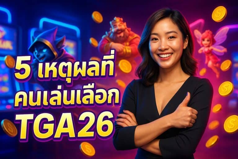 5 เหตุผลที่คนเล่นเลือก TGA26