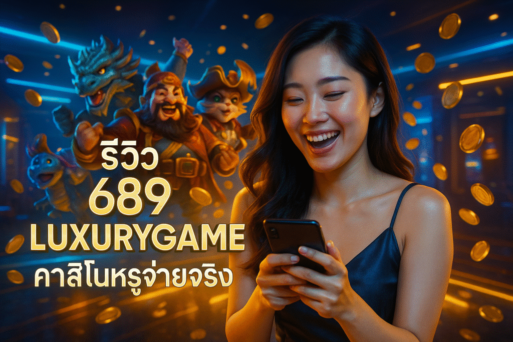 รีวิว 689 LUXURYGAME คาสิโนหรูจ่ายจริง